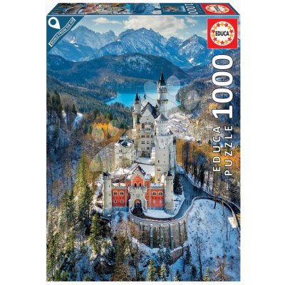 Educa Neuschwanstein Castle a Fix lepidlo 1000 dílků