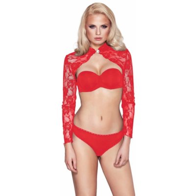 7 Heaven Dámské bolerko Luxuria red červená – Zboží Dáma 7 Heaven Dámské bolerko Luxuria red červená – Zboží Dáma