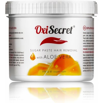 OxiSecret depilační cukrová pasta Aloe Vera Super Soft 700 g – Zboží Dáma