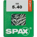 SPAX Vrut 5x40, zápustná hlava, T-STAR plus, WIROX, 100 ks (L) – Hledejceny.cz
