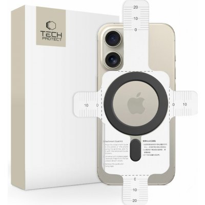 Tech-Protect Magnetická nálepka pro MagSafe nabíjení - Tech-Protect, Magmat Magnetic Ring Black – Zboží Živě