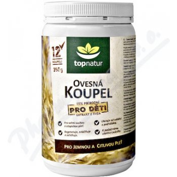 Topnatur Ovesná koupel Natural 350 g