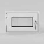 Solid Elements Sklepní okno OS 1, L, 60 × 40 cm, dvojsklo, 3 komory, bílé 700098 – HobbyKompas.cz