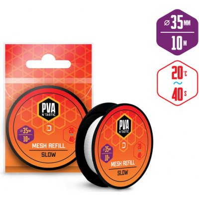 Delphin Punčocha PVA n ́tastic 10 m 35 mm široká pomalu rozpustná – Hledejceny.cz