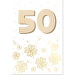 Albi Přání k narozeninám - Zlatá ražba 50 let – Hledejceny.cz