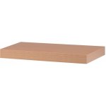 Autronic Polička nástěnná 40 cm, MDF, barva bílý mat P-023 WT2 – Zbozi.Blesk.cz