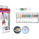 Artix paints barvy na textil 12 ks 12 ml – Hledejceny.cz