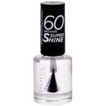 Rimmel London 60 Seconds Super Shine Nail Polish 740 Clear 8 ml – Zboží Mobilmania
