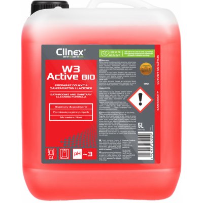 Clinex W3 Active ,,BIO" 5 l – Zbozi.Blesk.cz