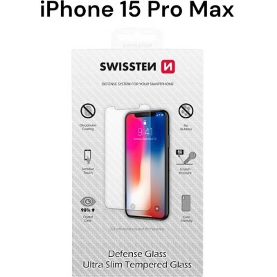 Swissten ochranné temperované sklo Apple iPhone 15 ultra RE 2,5D; 74517963 – Zbozi.Blesk.cz