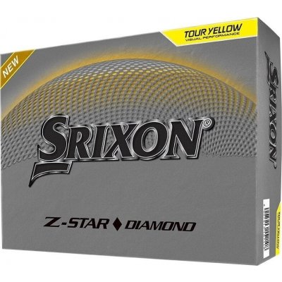 Srixon Z-Star Diamond žluté 12 ks – Hledejceny.cz