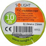 Solight Elektroizolační páska 15 mm x 0,13 mm x 10 m žlutozelená AP01 – Zboží Mobilmania