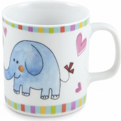 Kinekus Hrnek dětský porcelánový SLON KLC KIN18710039 225 ml – Zboží Mobilmania