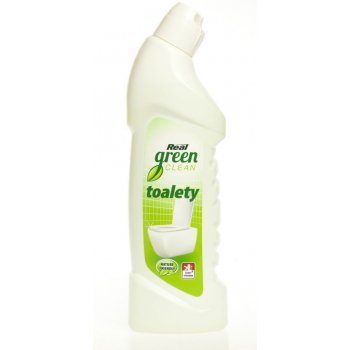 Real Green Clean Toalety gelový prostředek na toalety a koupelny 750 g
