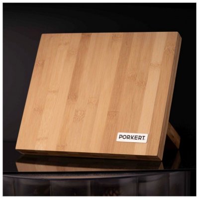 Porkert Blok na nože magnetický 24x21x12cm bambusový – Zbozi.Blesk.cz