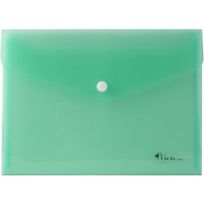 VICTORIA OFFICE Spisové desky s drukem, zelená, A5, PP, VICTORIA 280510 – Zboží Mobilmania