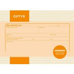 Optys 1254 Reklamační list A5 – Zboží Dáma