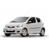 Blatník, podběh, bočnice k vozům RIDER, Ochranné boční lišty na dveře, Toyota Aygo, 2005-2014, 3 dveř.