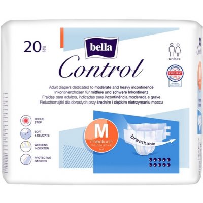 Bella Control plenkové kalhotky M 20 ks – Zboží Mobilmania