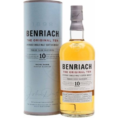 BenRiach The Original Ten 10y 43% 0,7 l (tuba) – Hledejceny.cz