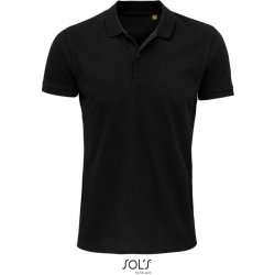 SOL's Collection polokošile Planet Men bio bavlna krátký rukáv pánská COT-25356600201 Černá