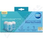 Canpol Babies Sada lahví pro skladování potravin 3 x 120 ml – Zboží Mobilmania