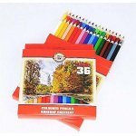 Koh i Noor Omega OK 10mm Jumbo pastelky 36 barev 3385 36 – Hledejceny.cz