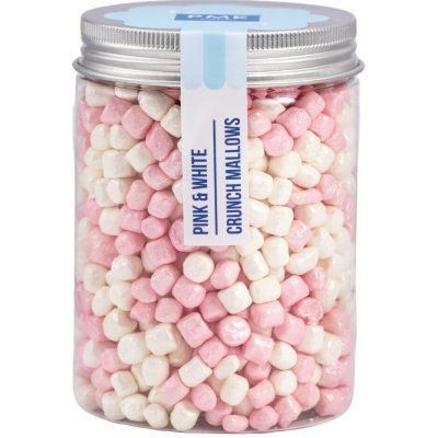 Křupavé mini marshmallows bílé a růžové perleťové PME (86 g) – Hledejceny.cz