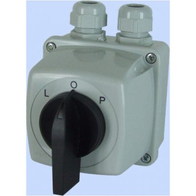 Elektromet Vačkový spínač LOP 25A 3P v krytu IP65 952543 – Hledejceny.cz