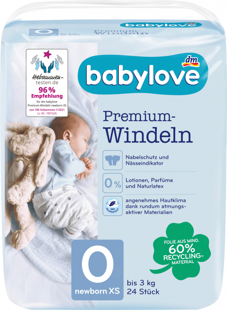 babylove Premium 0 24 ks