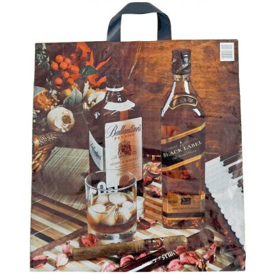 Press Igelitová taška 45 x 50 cm Whisky 1 kus – Zboží Mobilmania
