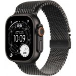 Apple Watch 49mm milánský tah z černého titanu - Large MGHU4ZM/A – Zboží Živě