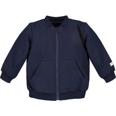 Eevi mikina na zip Simply Comfy TMAVĚ modrá – Zboží Mobilmania