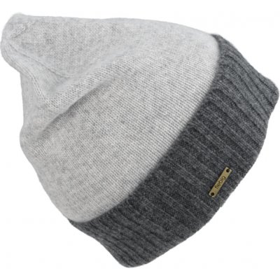 Fiebig Headwear since 1903 Kašmírová dvoubarevná šedá čepice – Hledejceny.cz