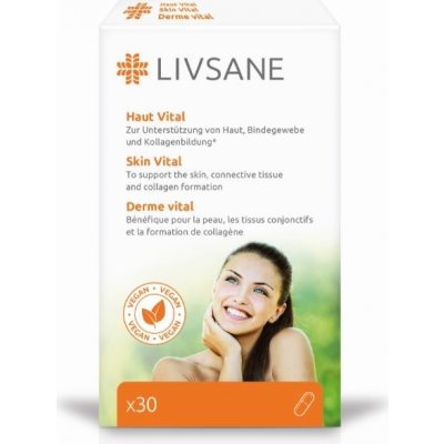 Livsane Podpora vitality pokožky 30 kapslí – Hledejceny.cz