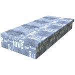 Nábytek Králík Jitka Words šedá molitanová – Zboží Dáma