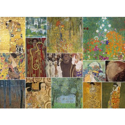 BlueBird Gustav Klimt Koláž 6000 dílků – Zboží Mobilmania