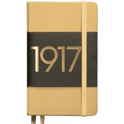Leuchtturm1917 Zápisník notebook A6 prázdný zlatý – Sleviste.cz