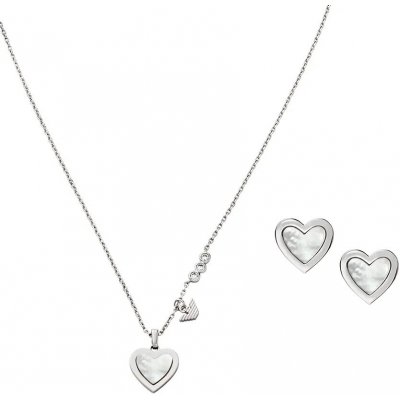 Emporio Armani Originální perleťový set šperků Sentimental EGS3228SET – Zboží Dáma