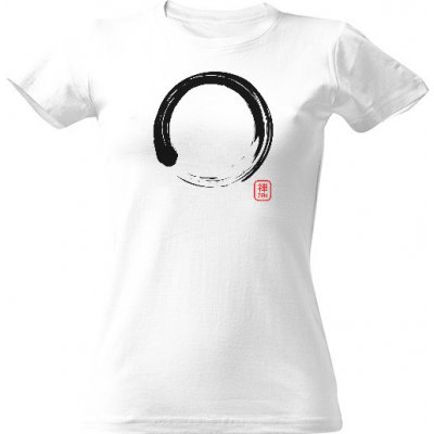 Tričko s potiskem Zen Bílá – Zboží Mobilmania