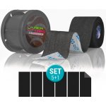 Rea Tape Premium černý set 5 + 1 5cm x 5m