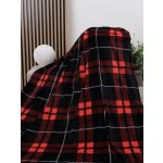 MKLuzkoviny.cz Deka mikroplyš 150 × 200 Scot červené – Sleviste.cz