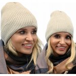Fashionweek Módní dámská čepice beanie ZIZI-N1 Béžový – Hledejceny.cz