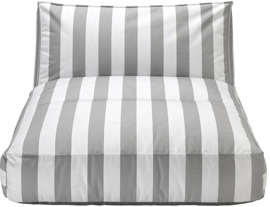 Blomus STAY 120 x 190 cm pruhované L sv.šedé