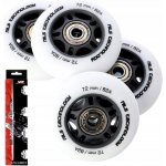 Nils Extreme PU 72 mm 82A s ložisky ABEC9 4 ks – Zboží Dáma