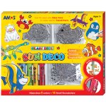 Anděl Přerov barvy na sklo 6 ks + 18 sklíček zvířátka – Sleviste.cz