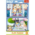 TREFL Bluey Zábavný Bluey 2x24 dílků – Hledejceny.cz