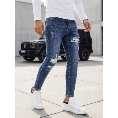 Dstreet pánské džíny UX4235 Modrá světle – Hledejceny.cz