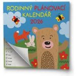 Nástěnný Baloušek čtvercový Rodinný plánovací 2026 – Sleviste.cz