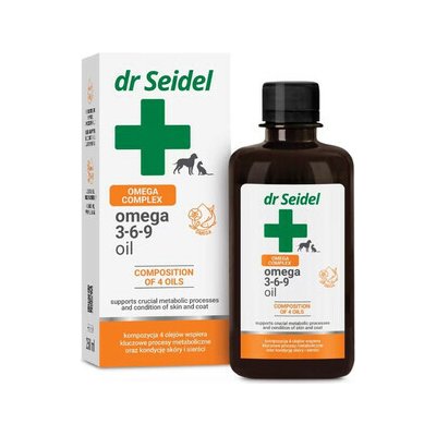 Dr Seidel Olej Omega 3-6-9 pro psy a kočky 250 ml – Hledejceny.cz